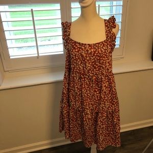 Shein maternity floral smock dress.